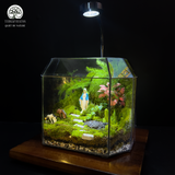 Terrarium Lối Nhỏ An Lành - Bể Đa Giác - Mang Hơi Thở Thiền Và Bình Yên