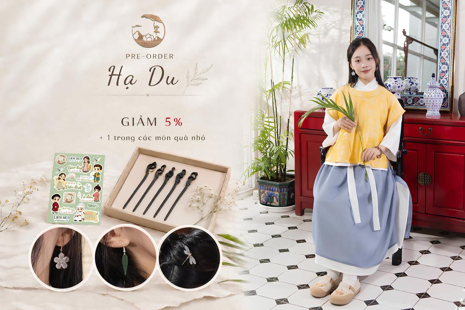 Pre-order bộ sưu tập cách tân Hạ Du