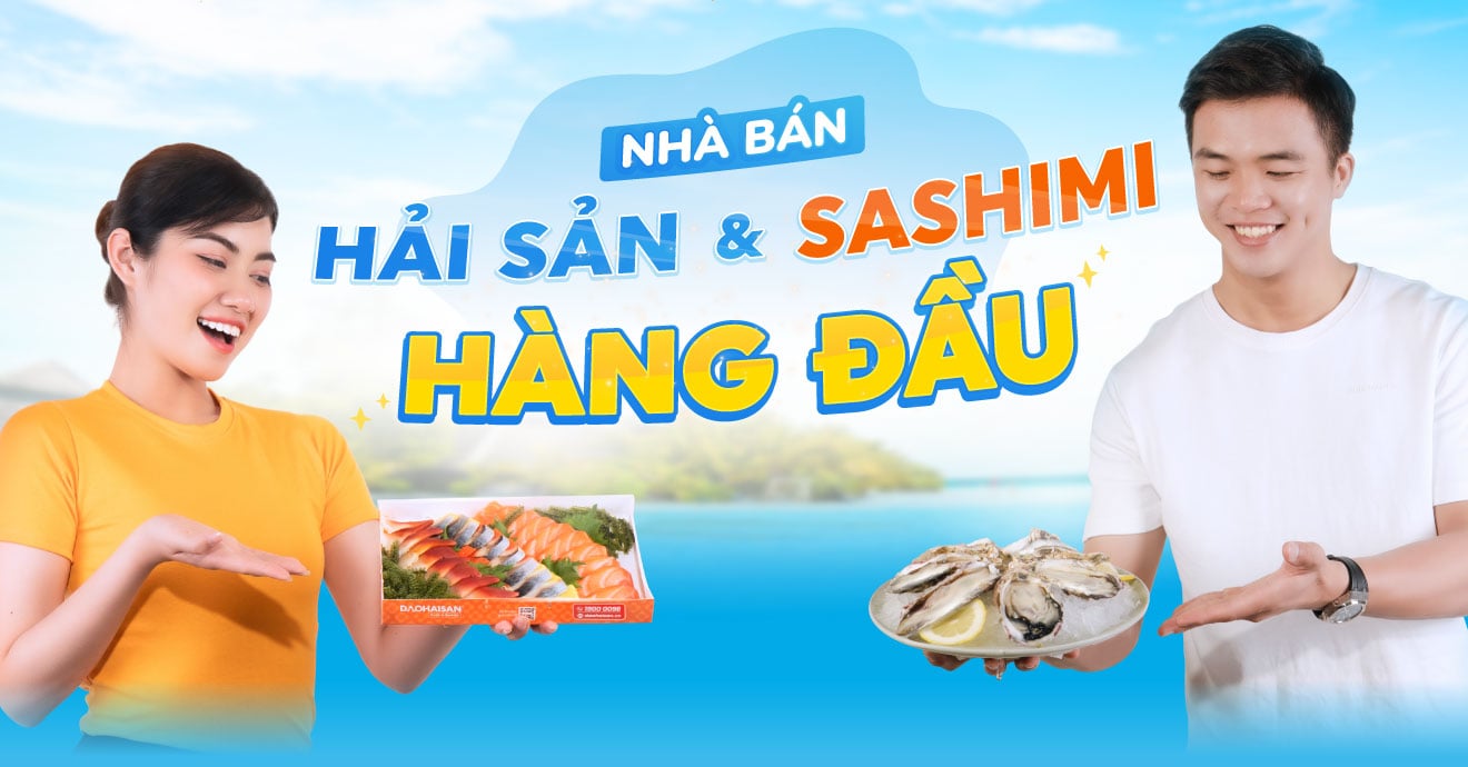Hải sản tươi được chuẩn bị để bảo quản lạnh