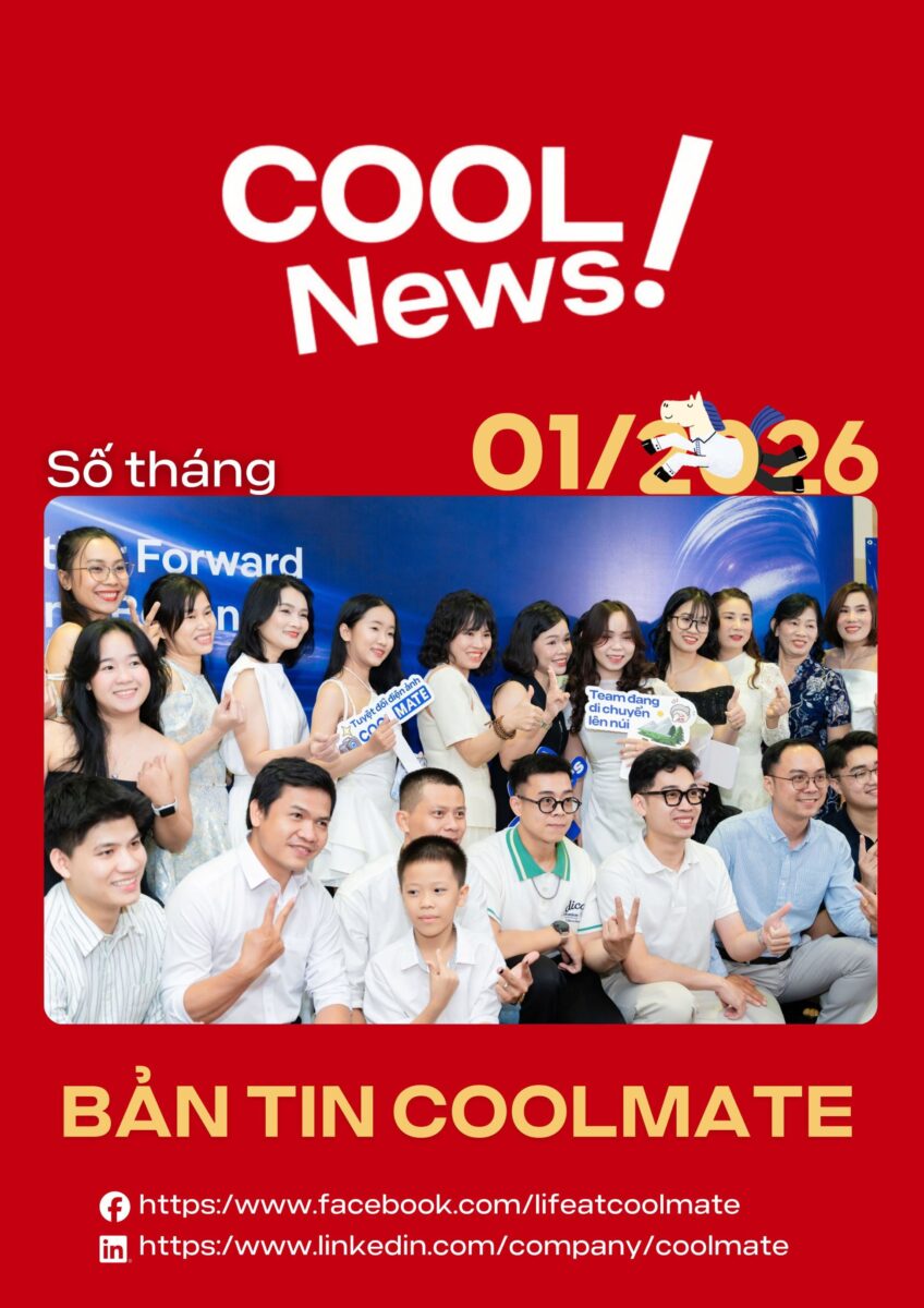 BẢN TIN COOLMATE THÁNG 1 NĂM 2026