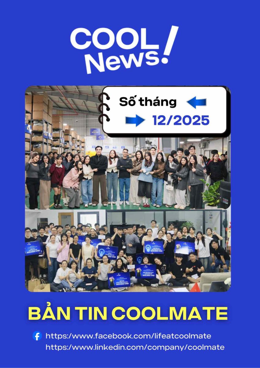 BẢN TIN COOLMATE THÁNG 12 NĂM 2025