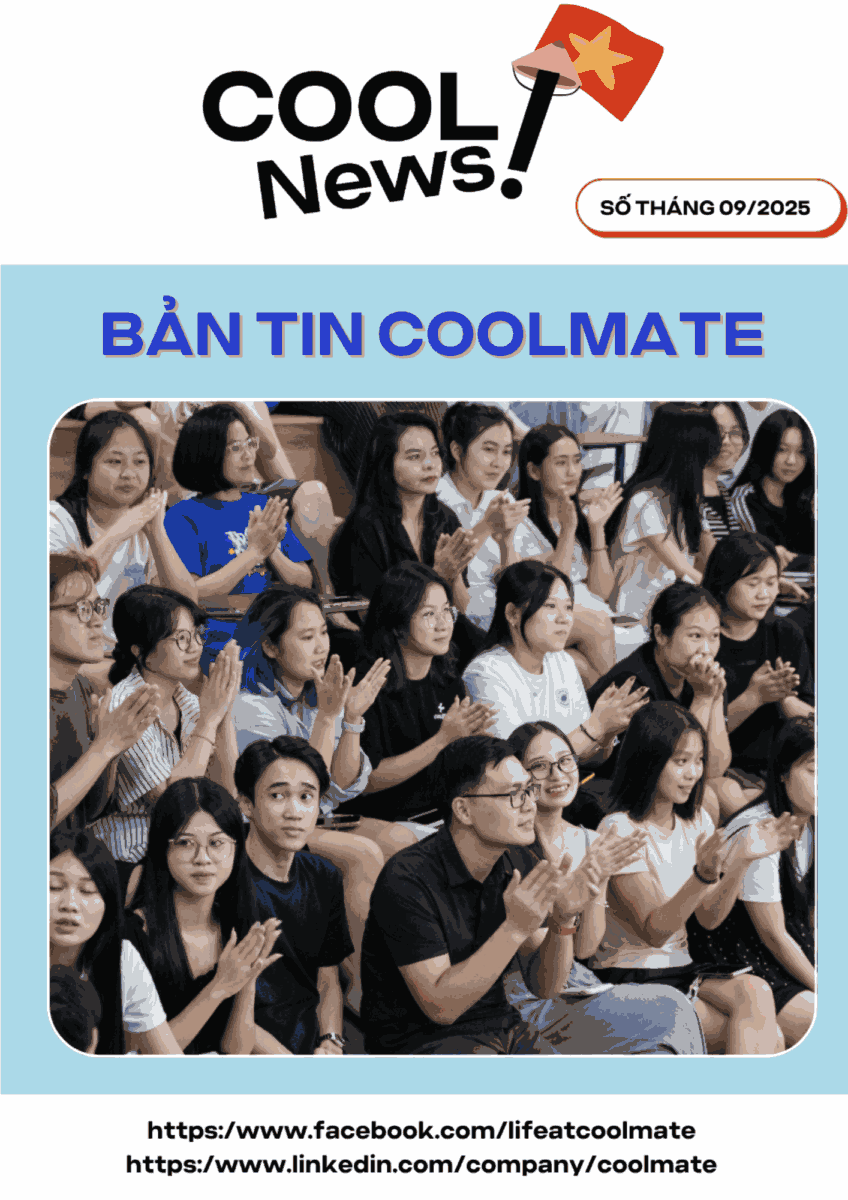 BẢN TIN COOLMATE THÁNG 9 NĂM 2025