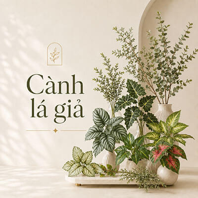 Cành lá giả