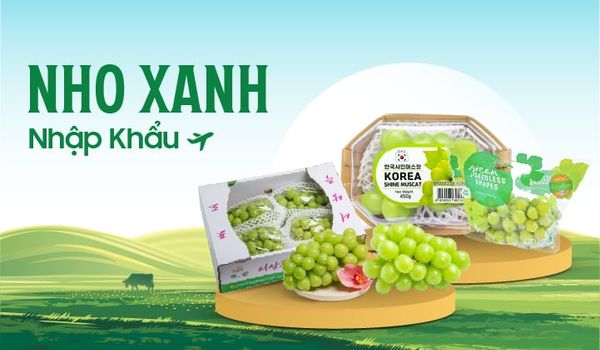 Nho Xanh Nhập Khẩu | Farmers Market