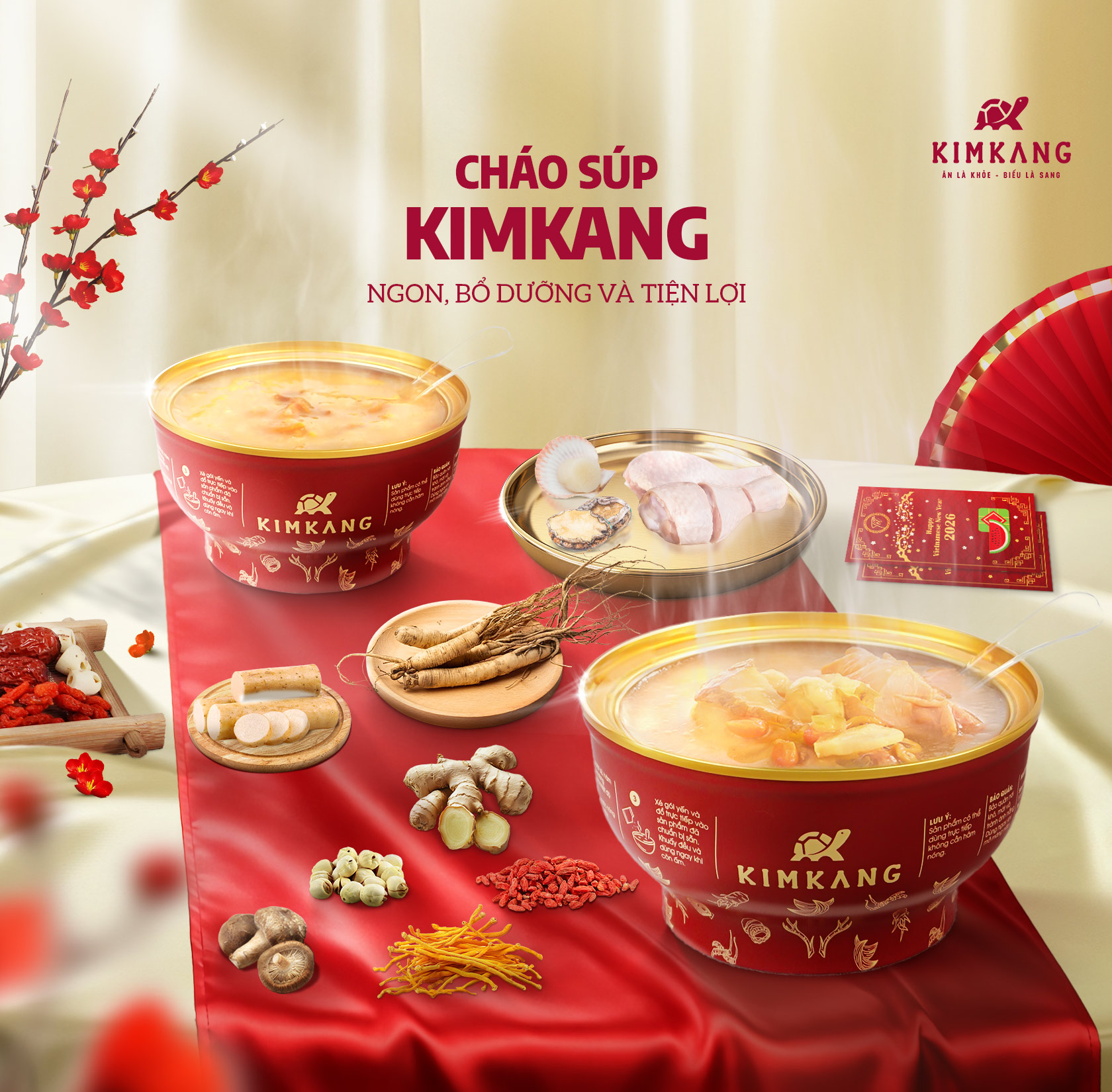 Ra mắt sản phẩm Cháo sup Kimkang