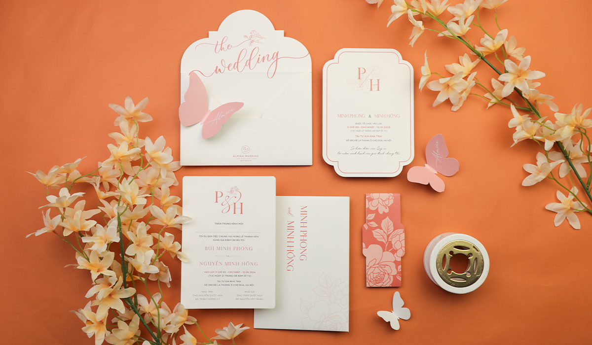 Thiệp cưới Luxury