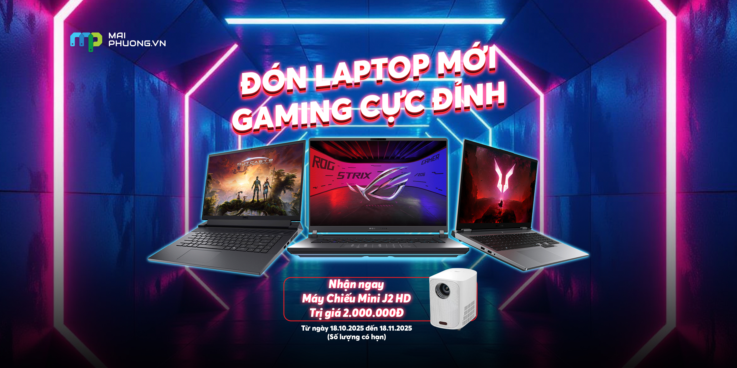 KHUYẾN MÃI LAPTOP GAMING 10/2025