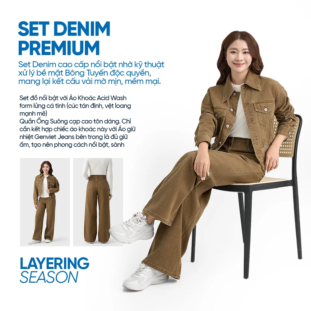 Lookbook DENIM PREMINUM - GENVIET JEANS