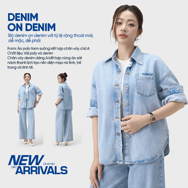 Lookbook DENIM ON DENIM - GENVIET JEANS