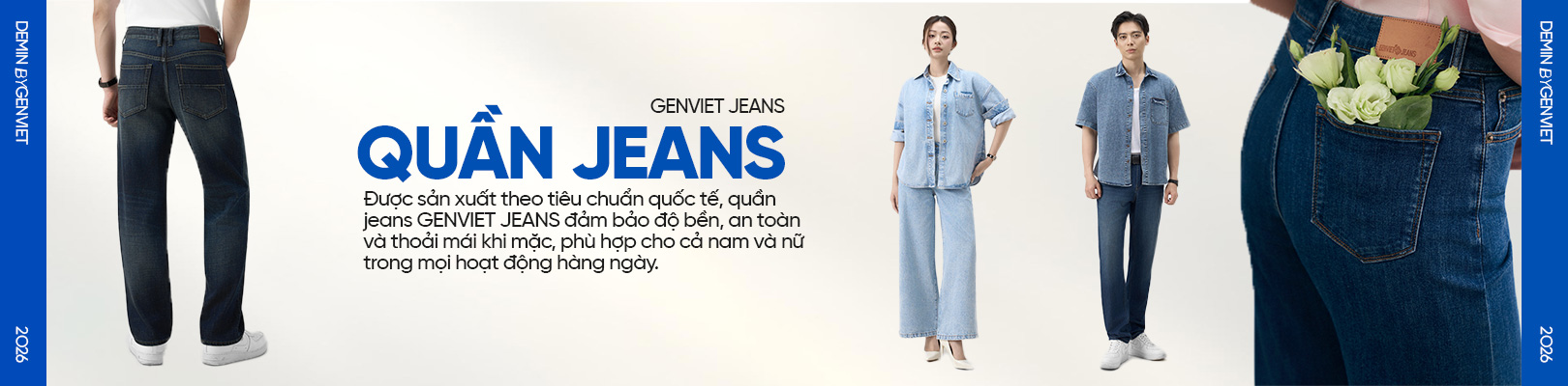 Quần Jeans - GENVIET JEANS
