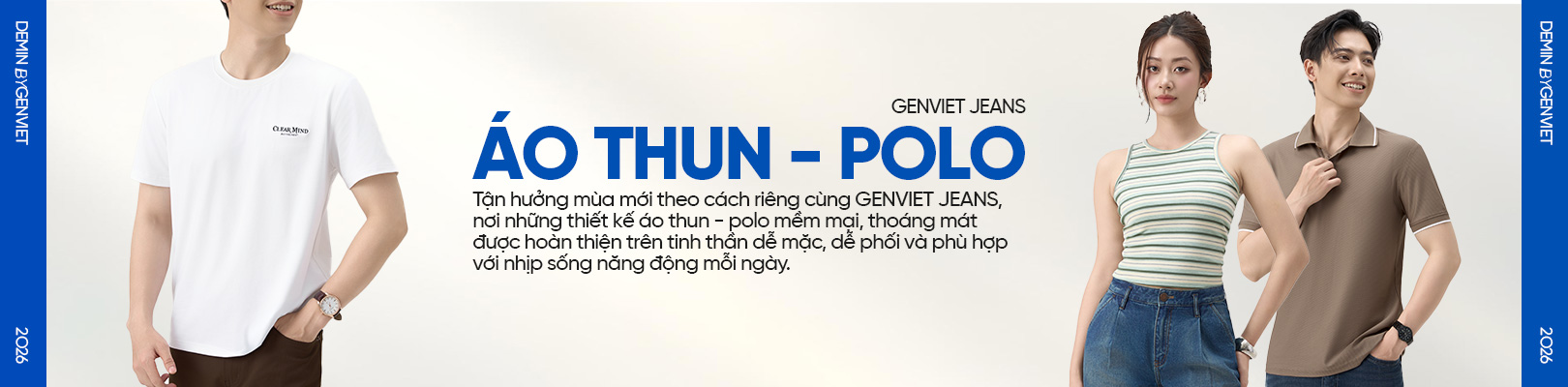 Áo Thun - Áo Polo - GENVIET JEANS