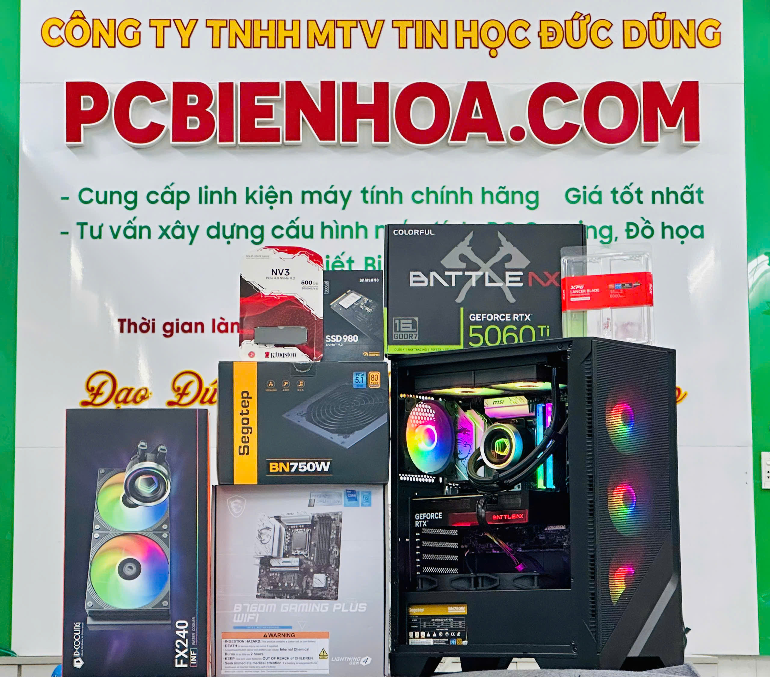 PCBH AMD VIEW RYZEN 3400G B450M 16GB 256GB – PCBIENHOA