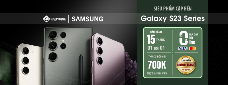 GIẢM SỐC<BR>GALAXY S23 SERIES