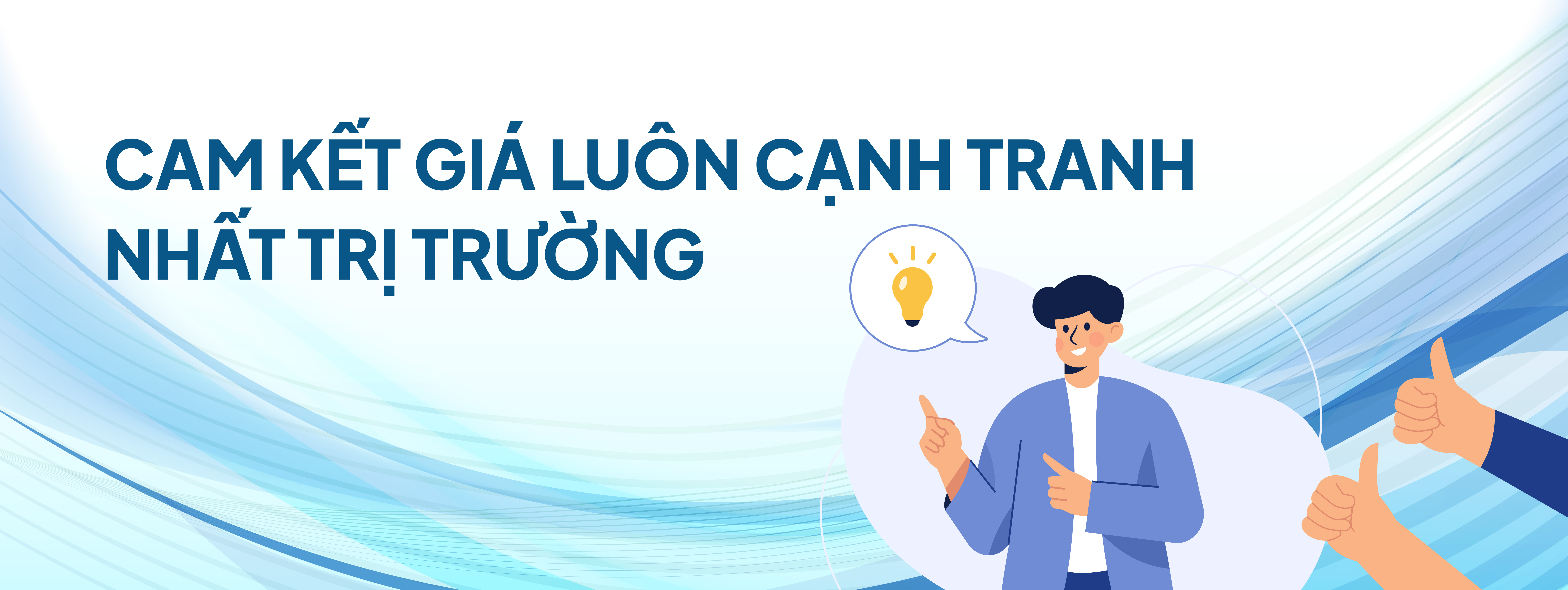 Cam kết giá luôn cạnh tranh nhất thị trường