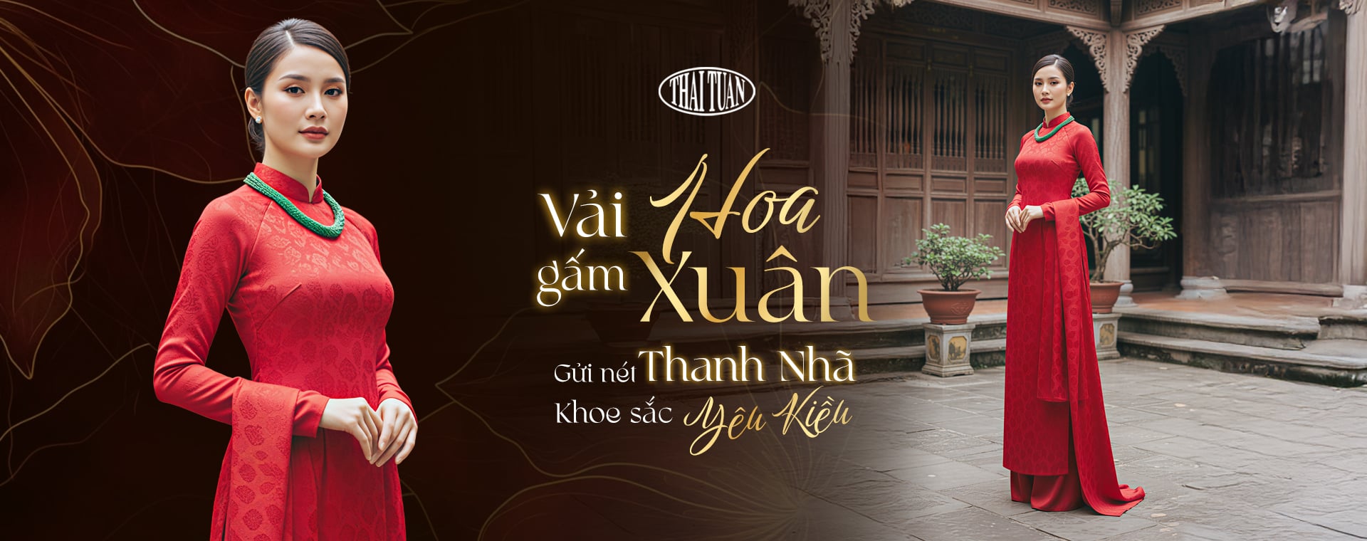 vải áo dài thái tuấn mới, vải in thái tuấn