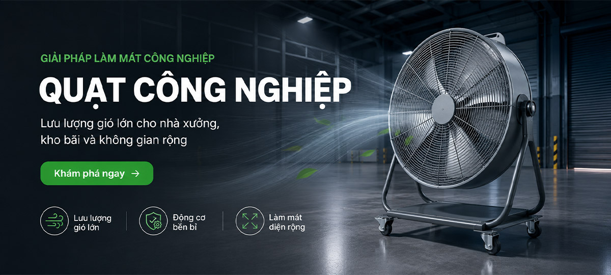 Giải pháp thông gió công nghiệp