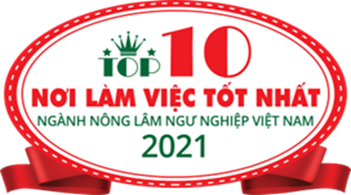 Top 10 nơi làm việc tốt nhất ngành nông lâm ngư nghiệp Việt Nam 2021