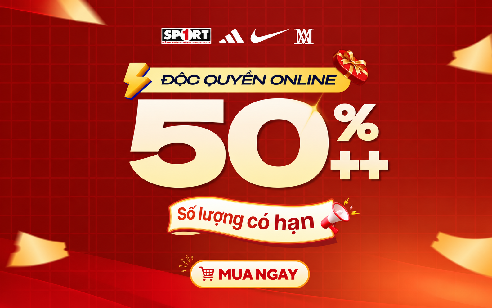 Banner ĐỘC QUYỀN ONLINE