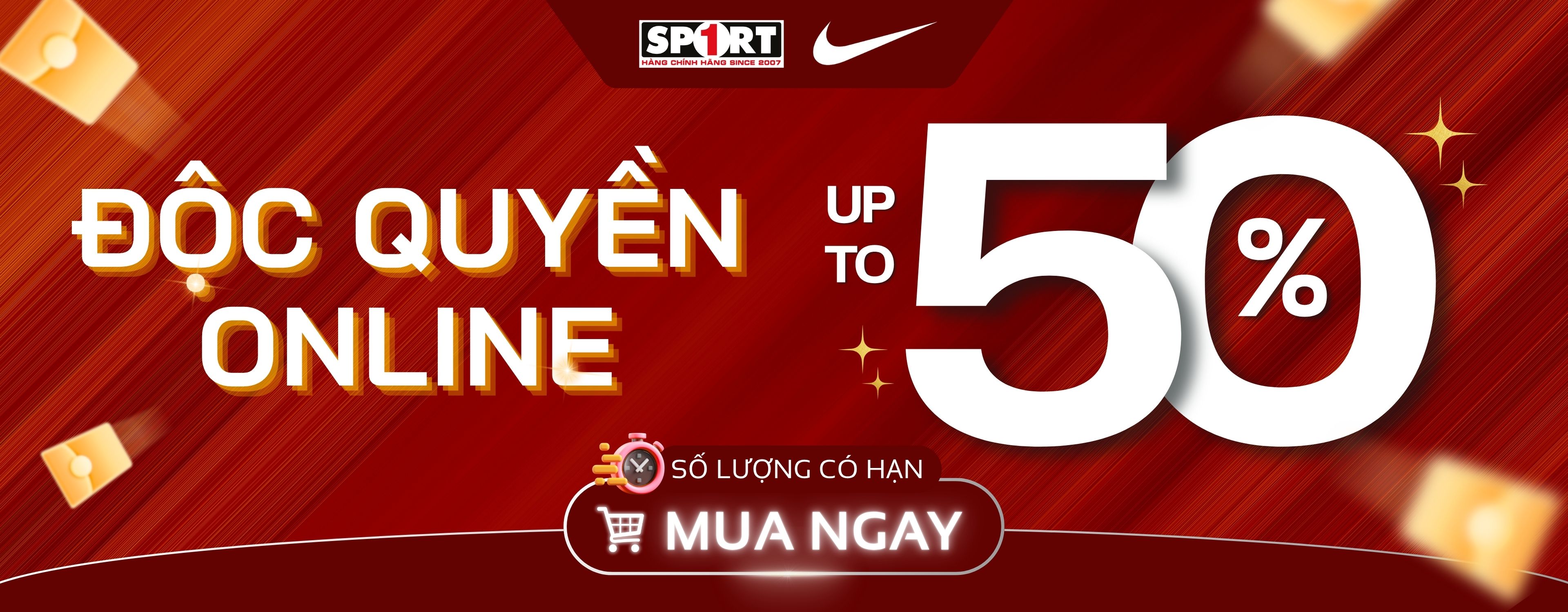 Ưu đãi độc quyền online SPORT1 đến 50%, số lượng có hạn