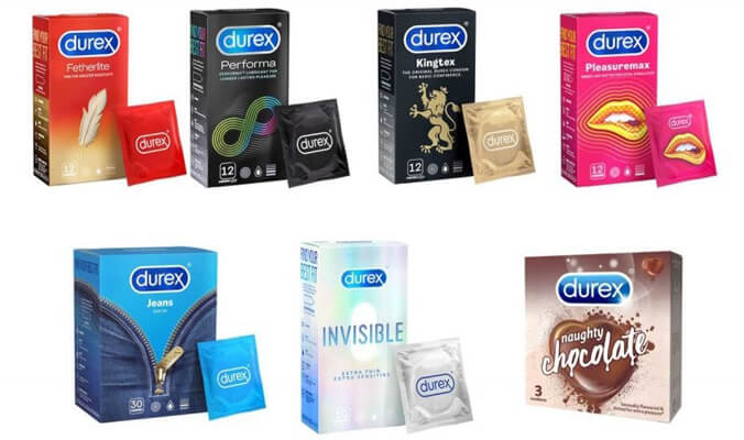 Bao cao su các loại giá rẻ đến cao cấp chính hãng giá tốt