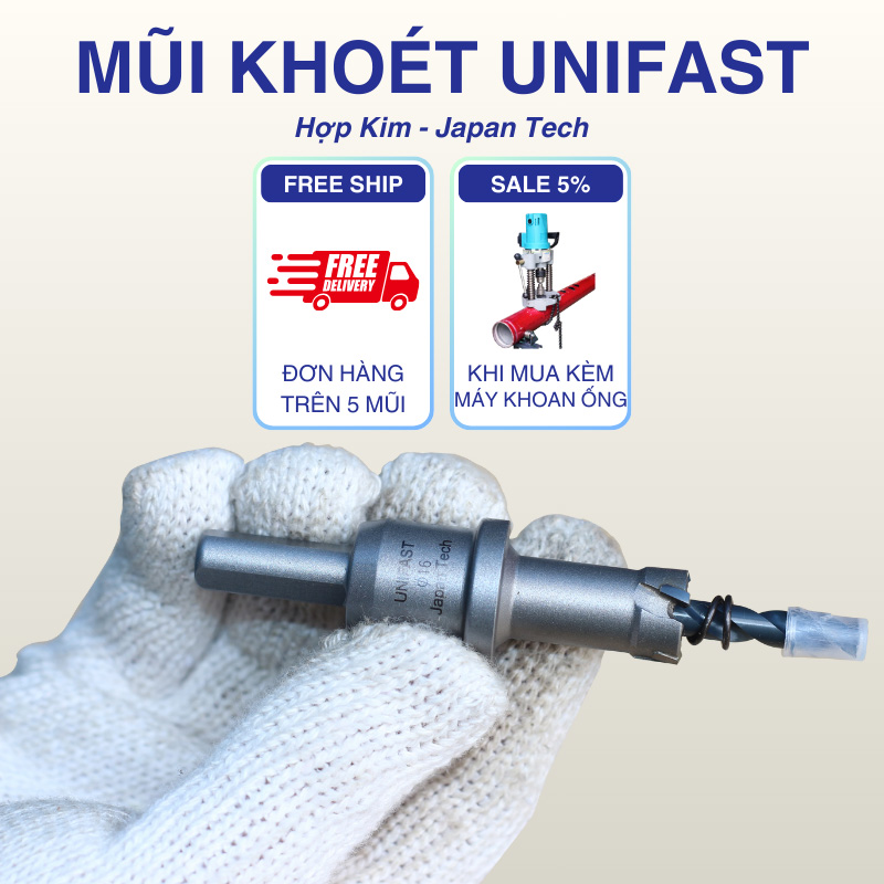 Mũi khoét hợp kim