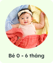 Bé 0-6 tháng