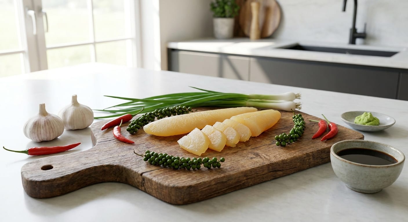 Nguyên liệu làm Bí quyết bày trí đĩa Sashimi Cá trích ép trứng Nissi đẹp mắt chuẩn vị Nhật