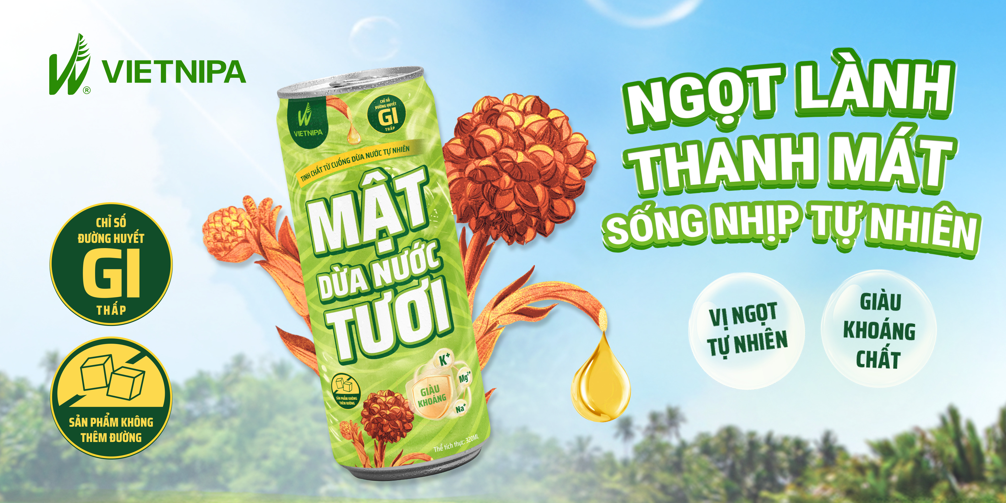 Mật dừa nước tươi 