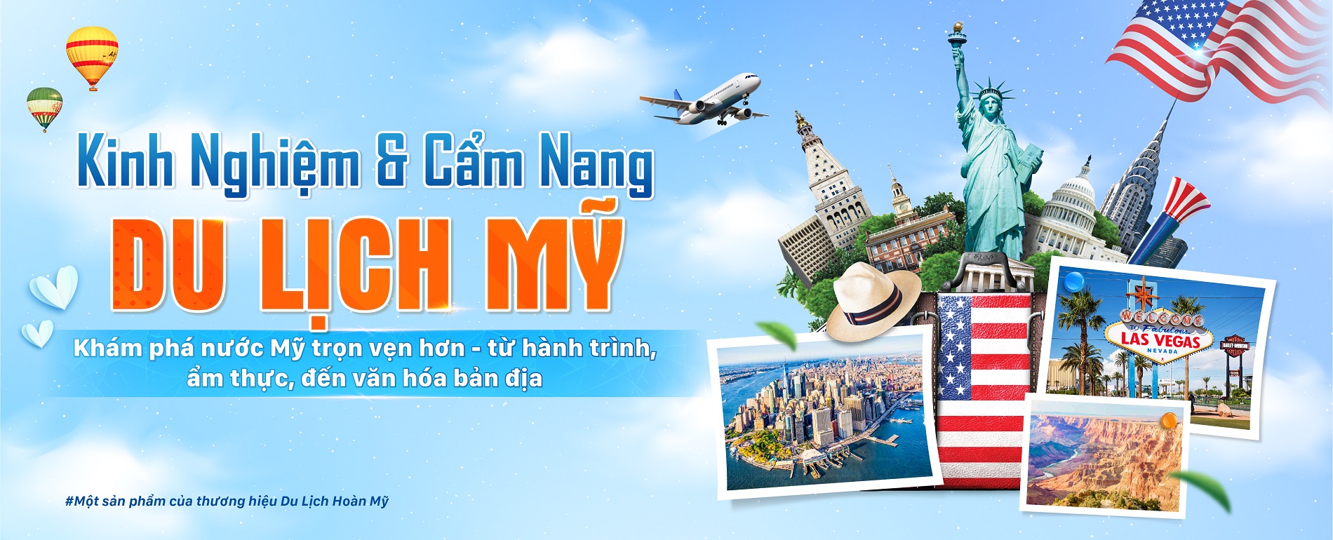 cẩm nang du lịch mỹ