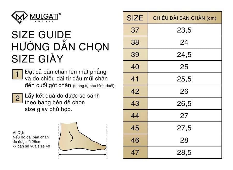 chọn size