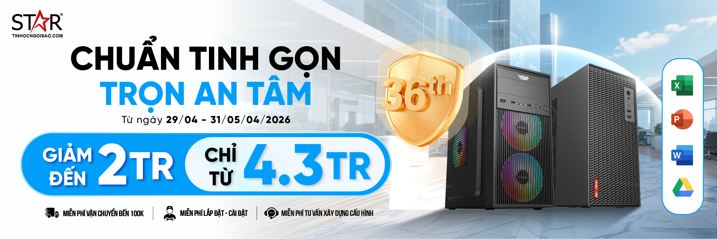 SALE BÙNG NỔ <br> Ưu đãi đến 66%++, giảm sâu 1.3 triệu!!!
