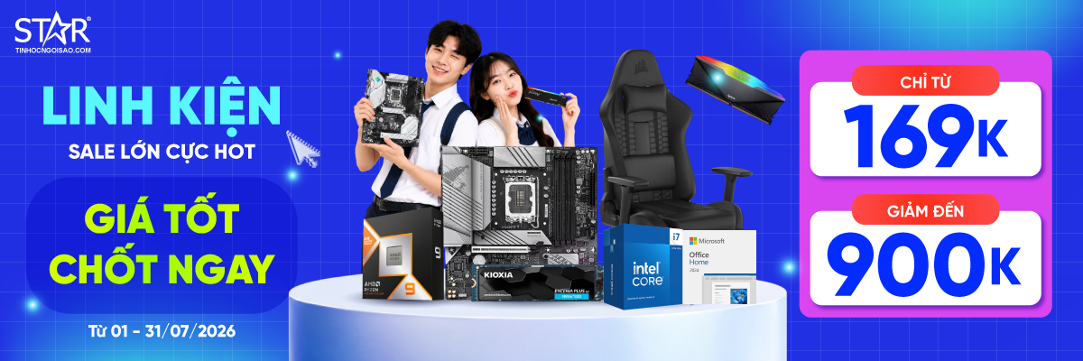 NÂNG CẤU HÌNH - RINH ƯU ĐÃI <br> Trợ giá đến 900.000đ, giá chỉ từ 169.000đ!!!