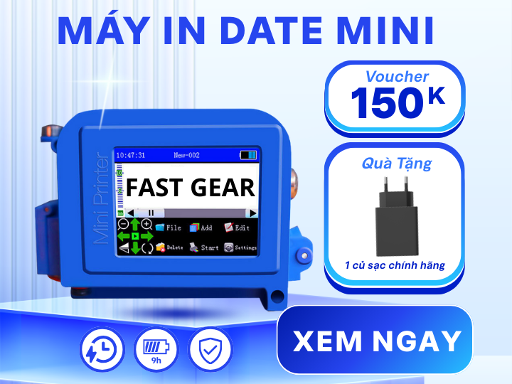 Máy in date mini