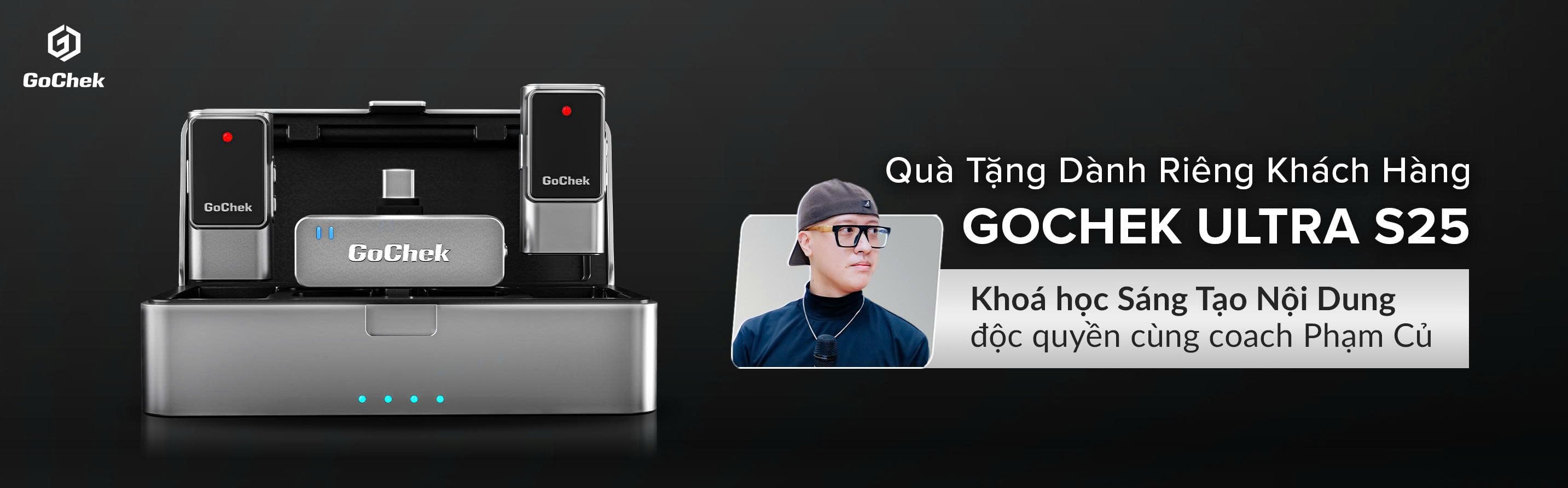 	Micro thu âm GoChek 