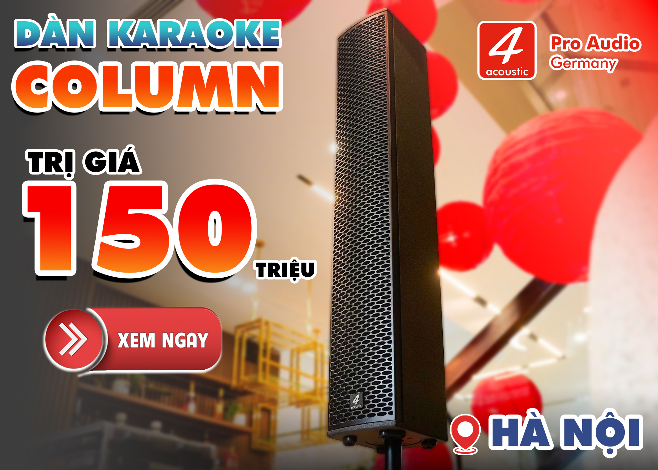 Dàn Loa Karaoke - Banner 1