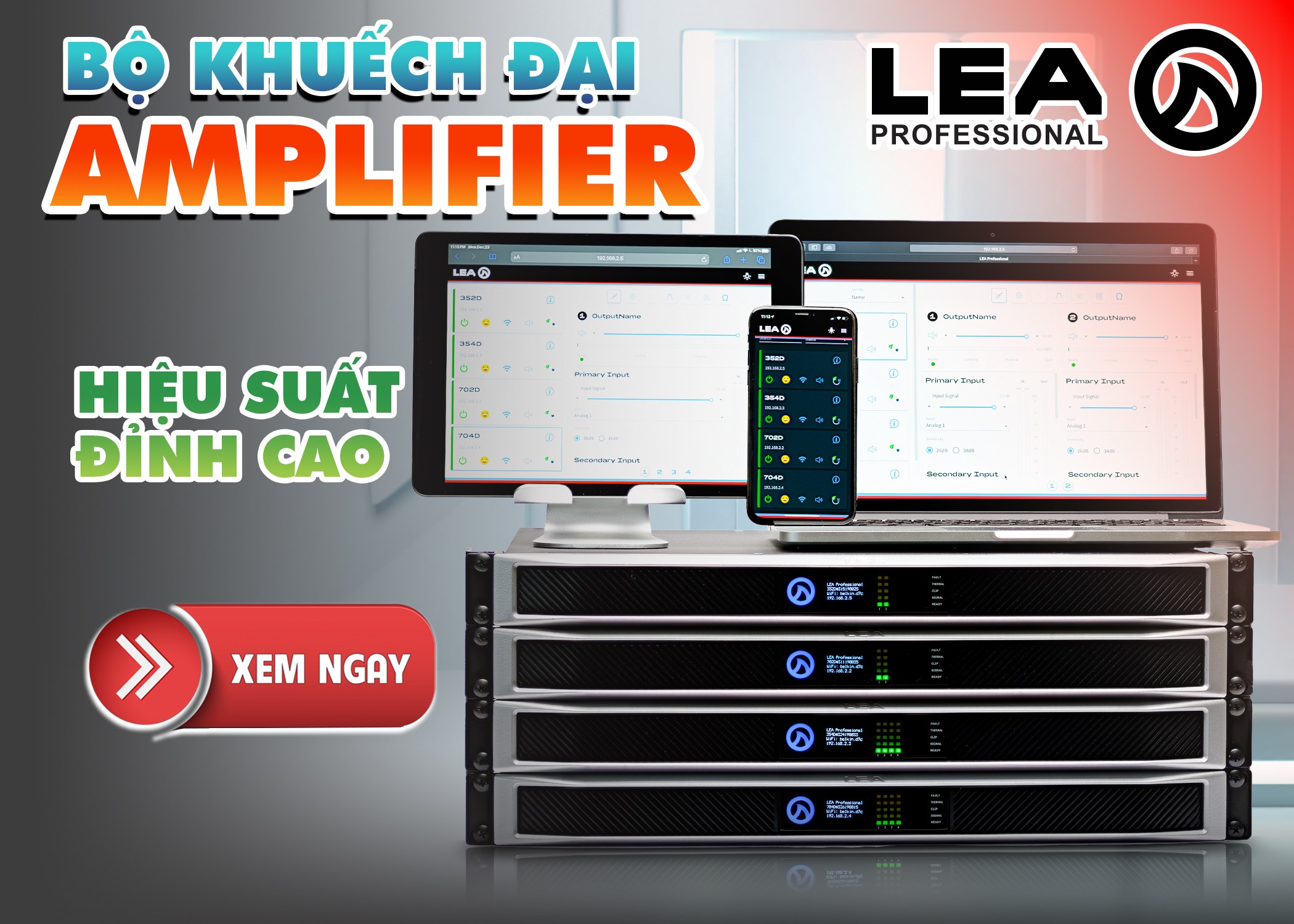 Cục Đẩy / Công Suất - Banner 1