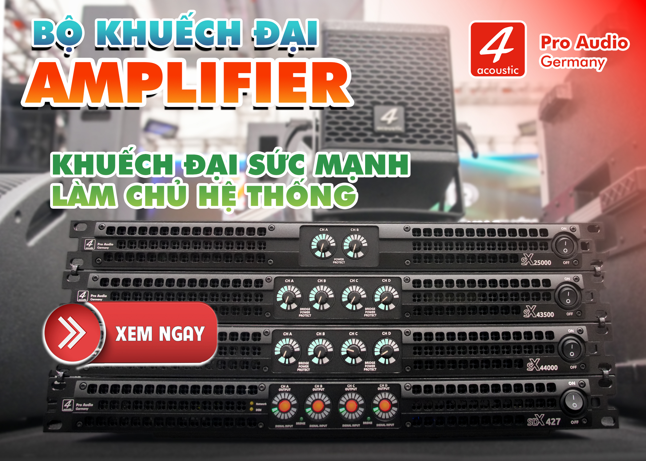 Cục Đẩy / Công Suất - Banner 2