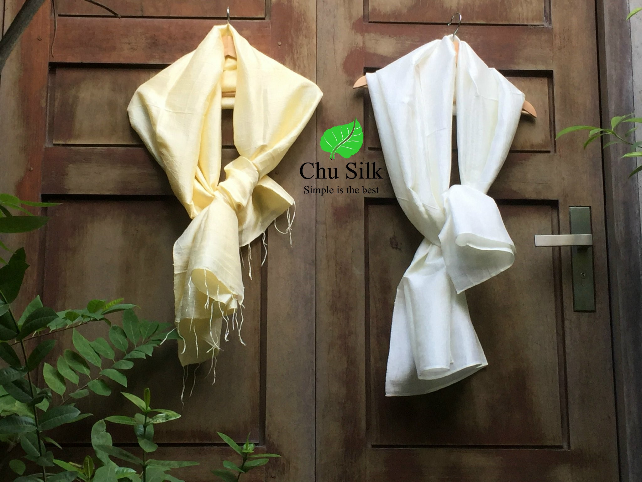 khăn choàng tơ tằm