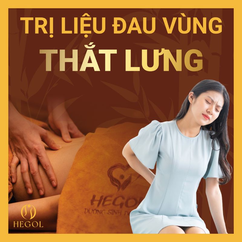trị liệu đau mỏi thắt lưng eo