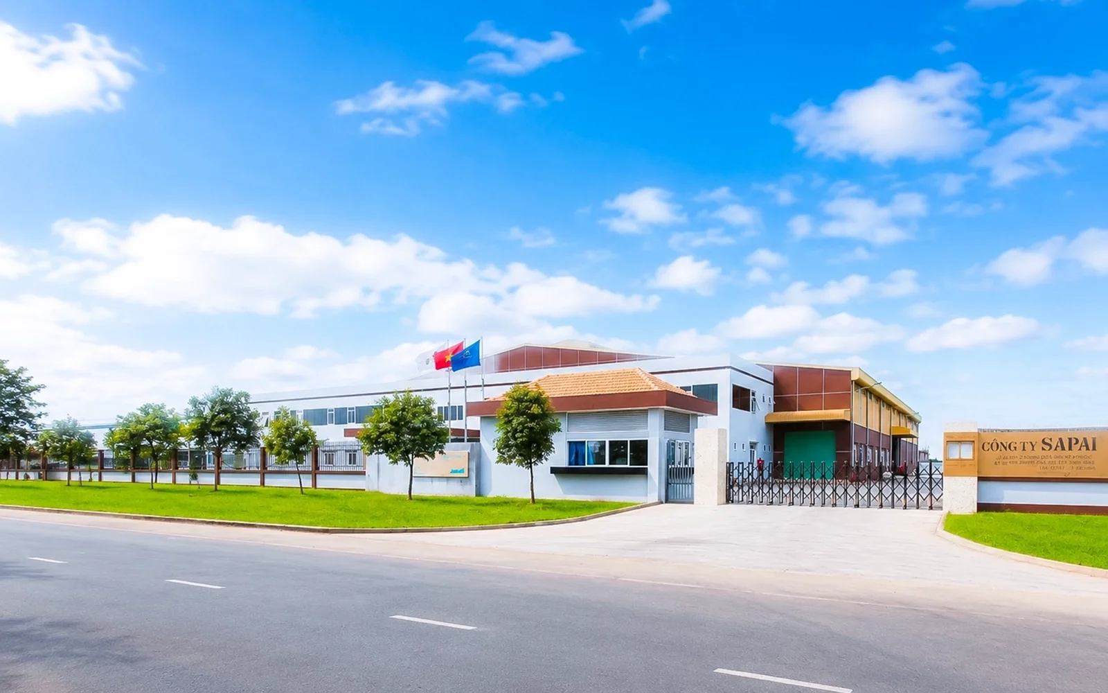Toàn cảnh nhà máy sản xuất SAPAI