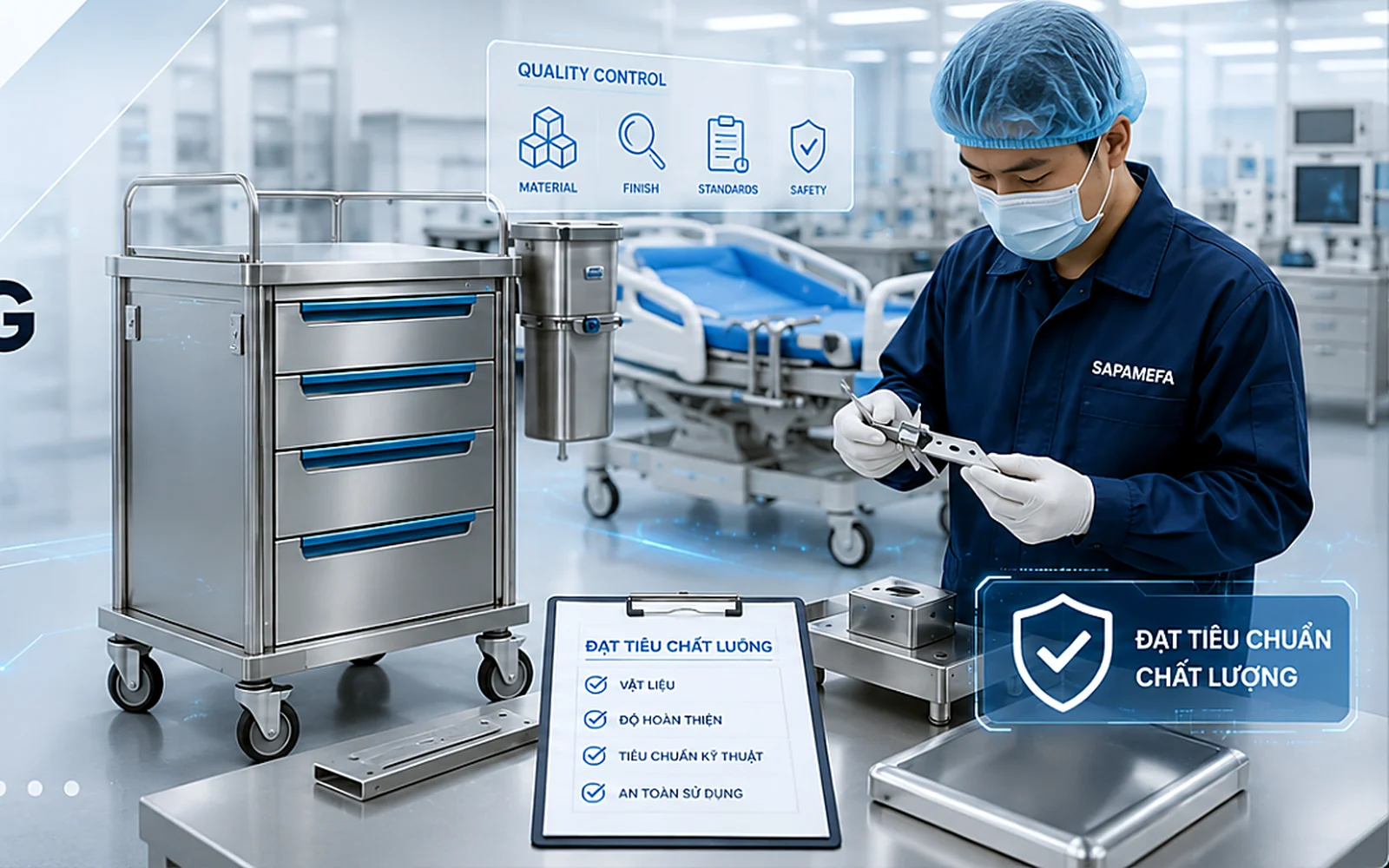 Hình minh họa tạm thời cho hoạt động kiểm soát chất lượng