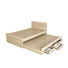 Giường Kéo Mẹ Bồng Con