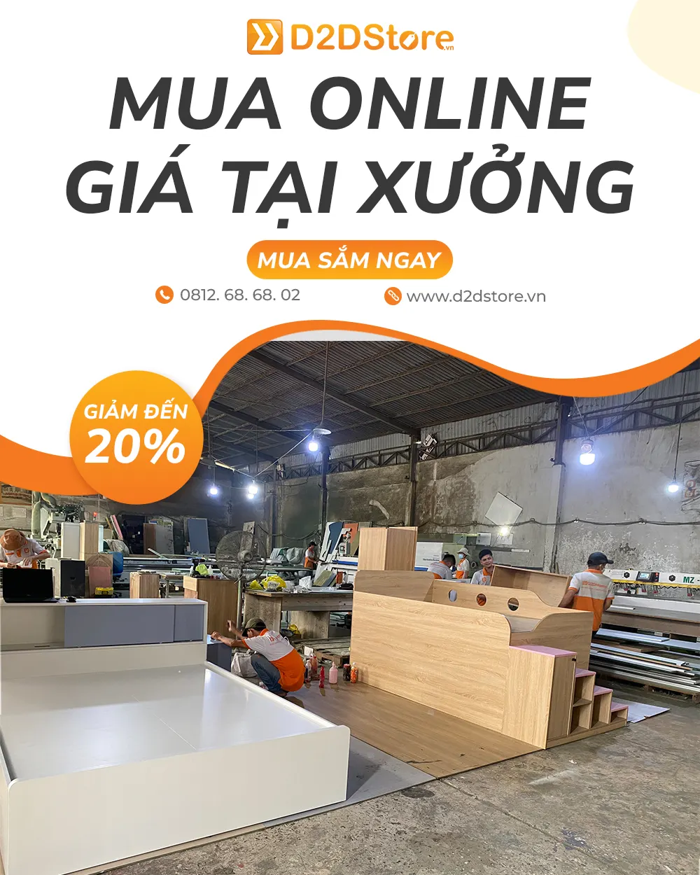 Mua online giá tại xưởng