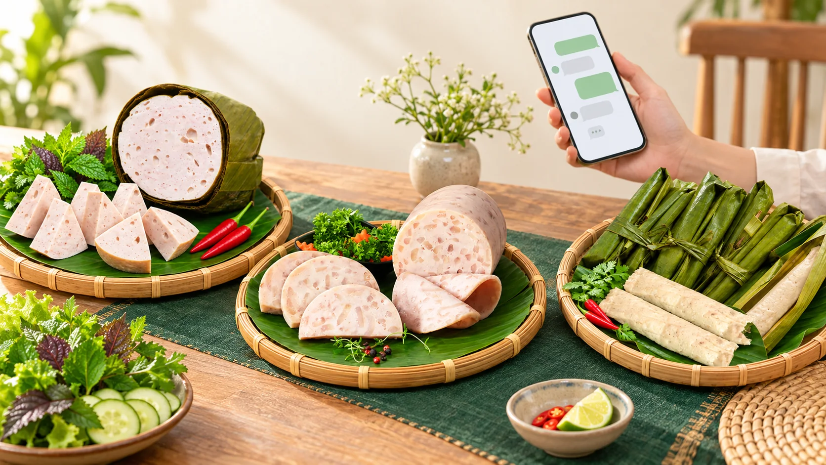 Tư vấn chọn giò chả Cửu Long theo món ăn, khẩu vị và số người