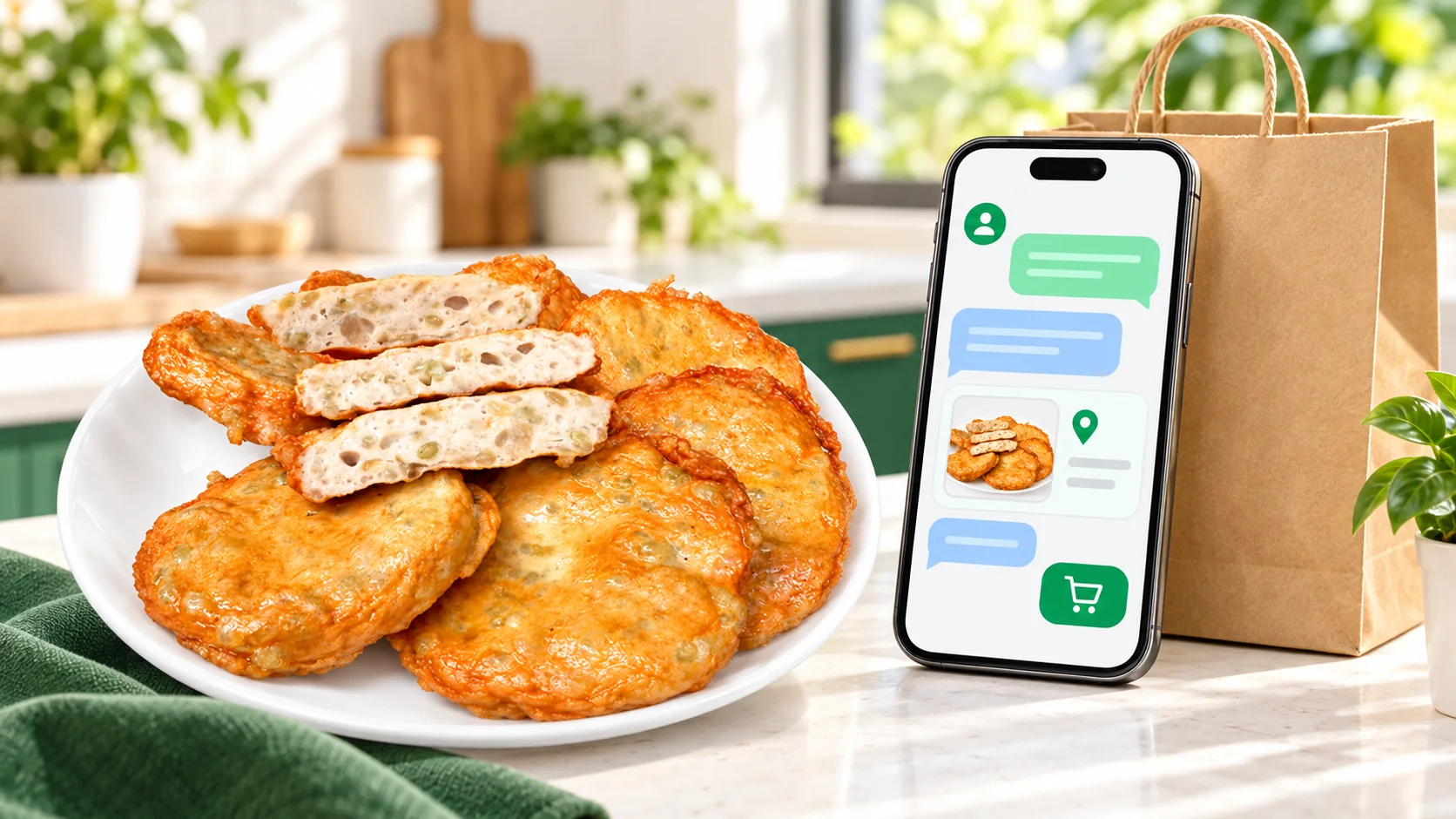 Đặt giò chả Cửu Long qua kênh Zalo chính thức