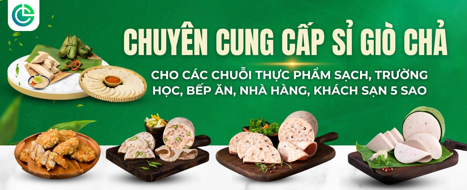 Giảm 30% combo giò chả ba chỉ cuộn nướng – Giò Chả Cửu Long