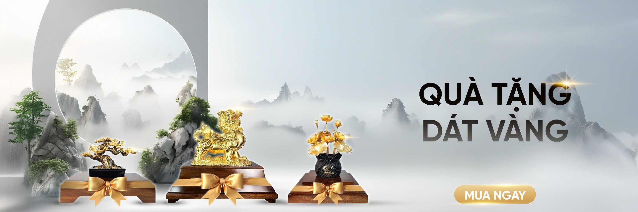Linh Vật Dát Vàng 24K