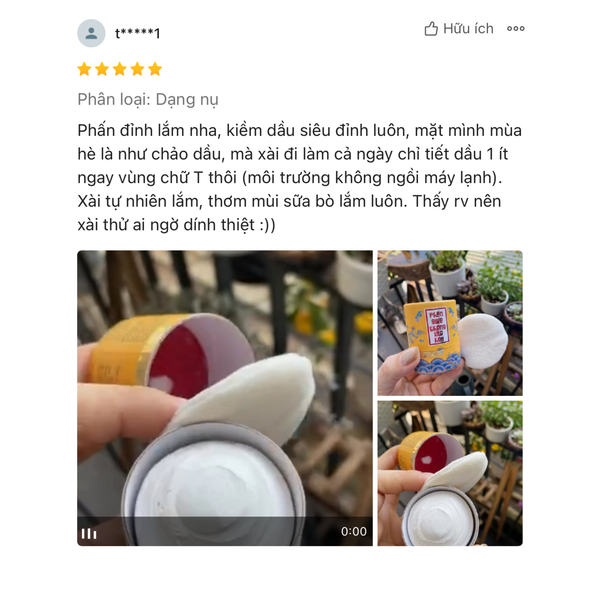 Phấn giúp chống lão hóa