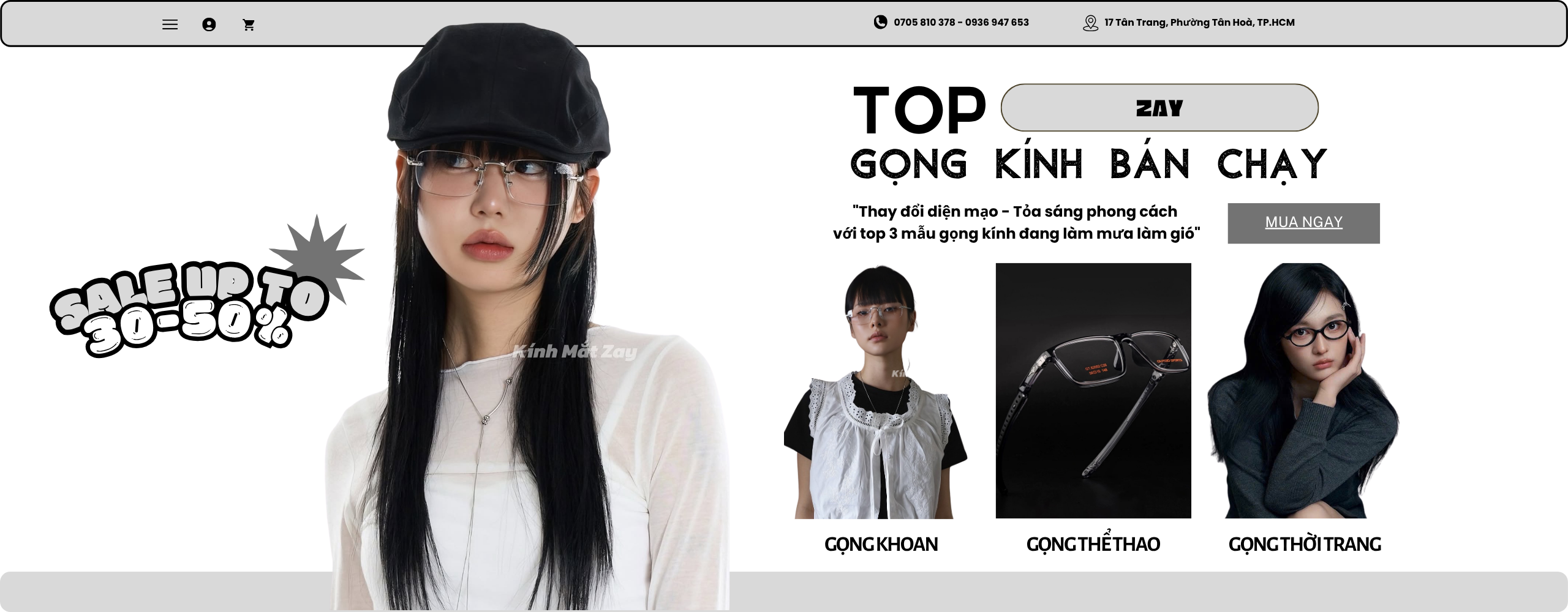 TOP 3 KIỂU KÍNH