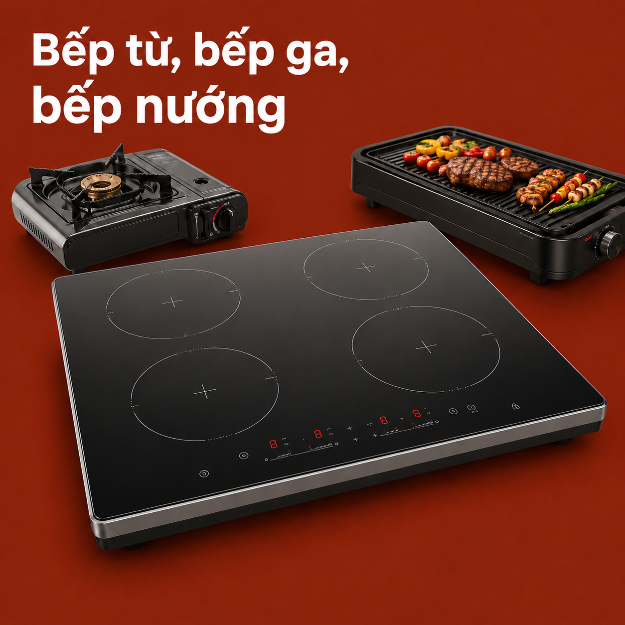Các loại bếp